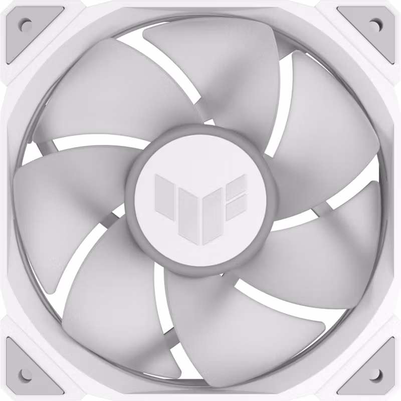 ASUS TUF GAMING TR120 ARGB, case fan (white/transparent, reverse blade)