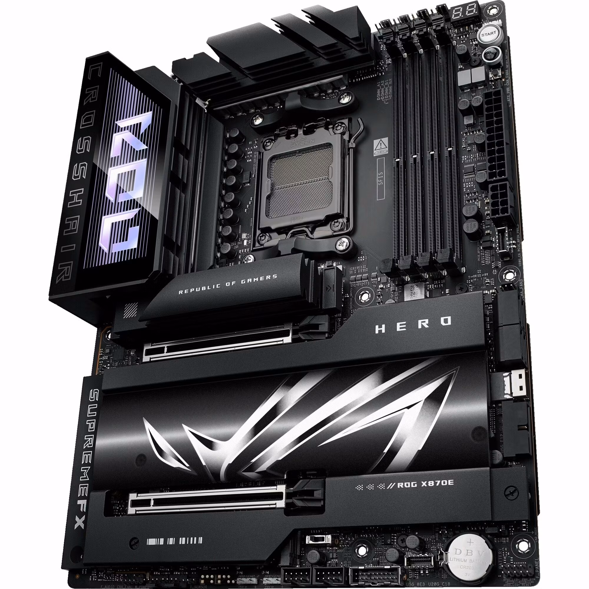 ASUS ROG CROSSHAIR X870E HERO - Socket AM5 - motherboard