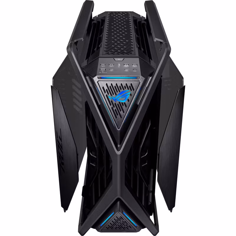 ASUS ROG HYPERION GR701 BTF EDITION, Big-Tower Case (svart, Härdat Glas x 2)