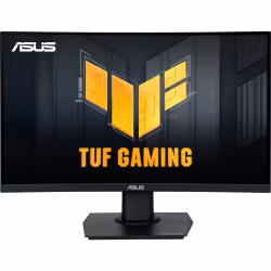ASUS TUF Gaming VG24VQER, gaming monitor - 23.6 -  black, FullHD, VA, curved, FreeSync Premium, 165Hz panel