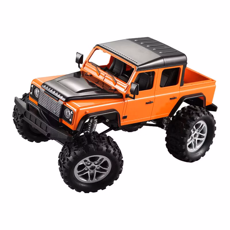 Remote-controlled car 1:14 Double Eagle (orange) Land Rover Defender (Pick-up) E332-003