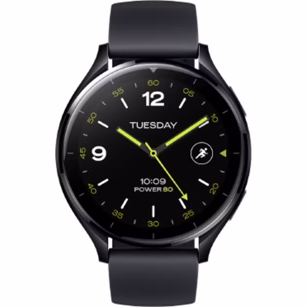 Xiaomi Watch 2 Black Case With Black TPU Strap