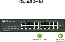 Zyxel GS1100-16 rev 3 switch