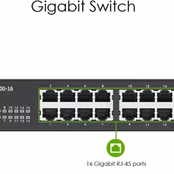 Zyxel GS1100-16 rev 3 switch