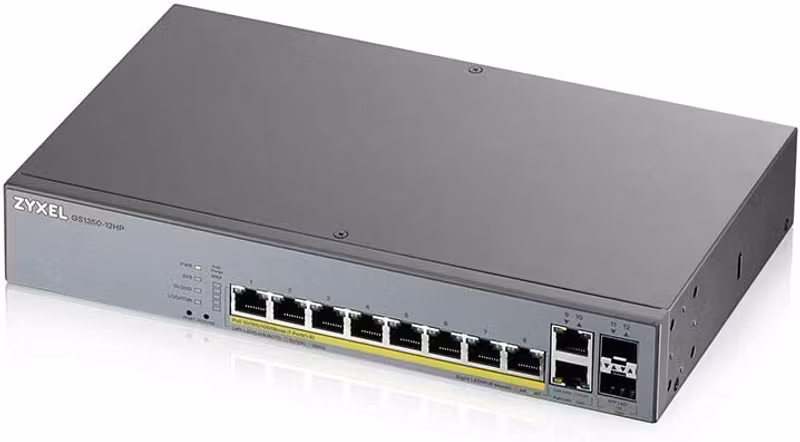 Zyxel GS1350-12HP Övervakningsswitch