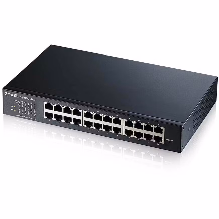 ZyXEL GS1900-24E-EU0103F 24-port GbE Smart Managed Switch