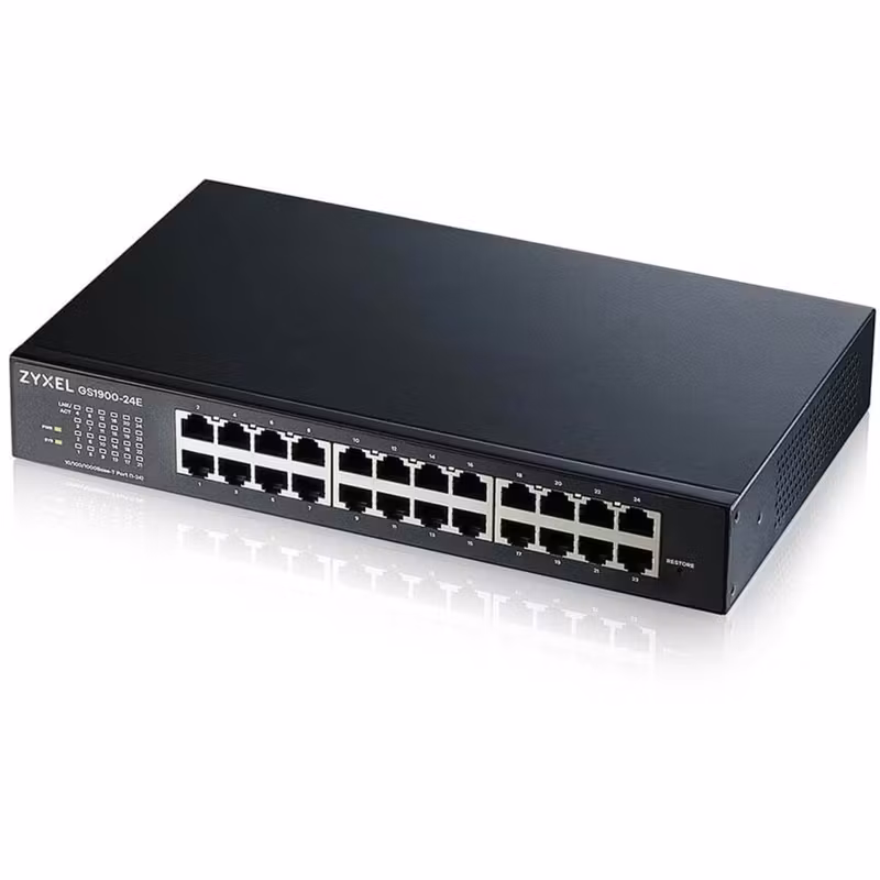 ZyXEL GS1900-24E-EU0103F 24-port GbE Smart Managed Switch