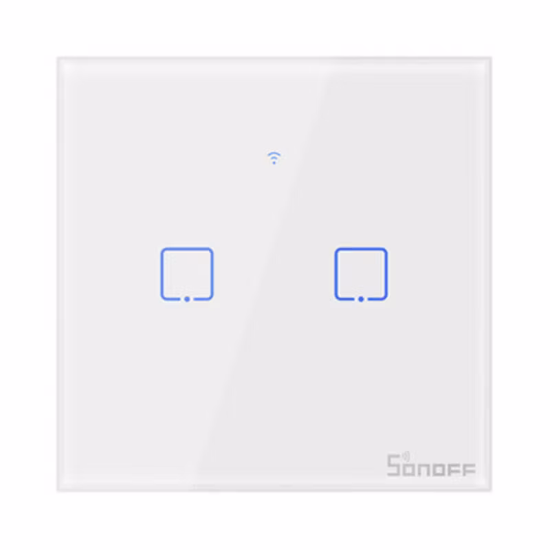 Smart Switch WiFi + RF 433 Sonoff T1 EU TX (2-channel)