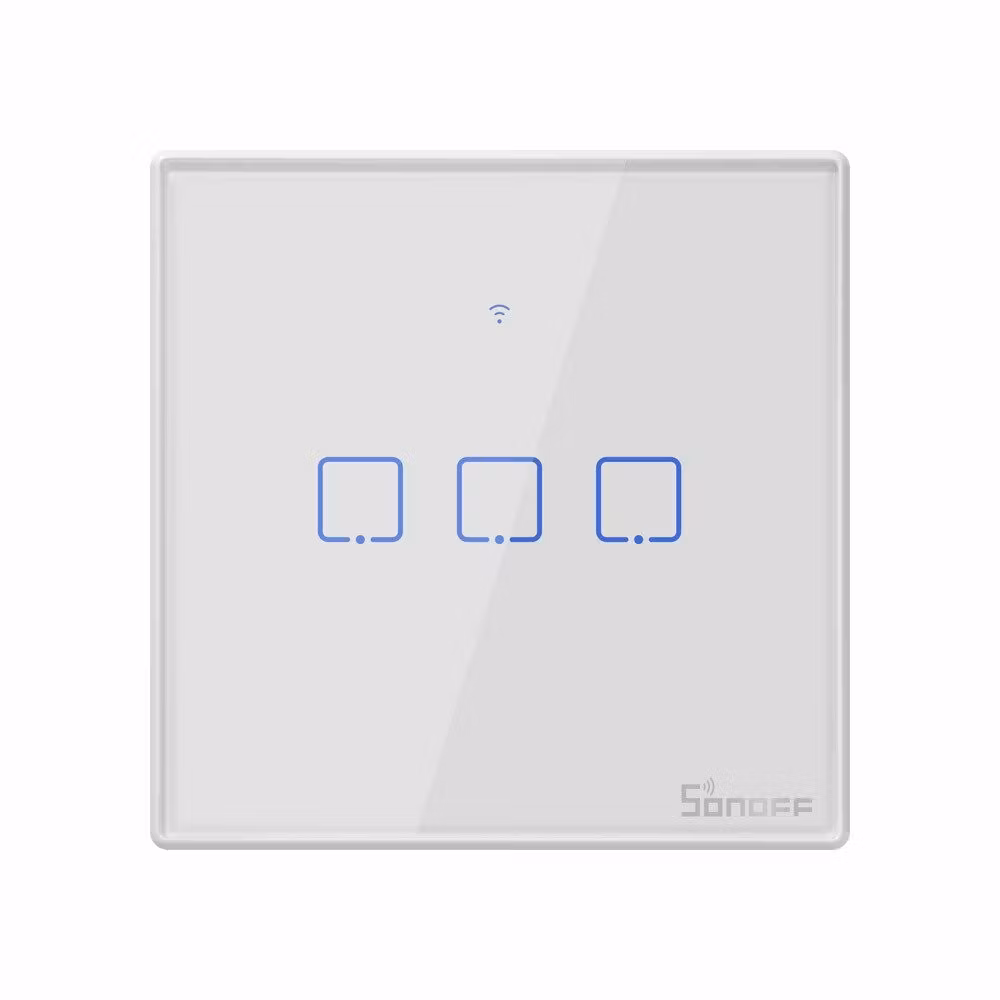 Smart Switch WiFi + RF 433 Sonoff T2 EU TX (3-channel)