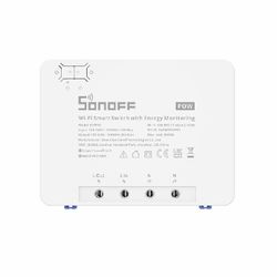 Sonoff POWR3 Smart strömställare 100-240 V 50 / 60 hz 25 A 162 mm Vit