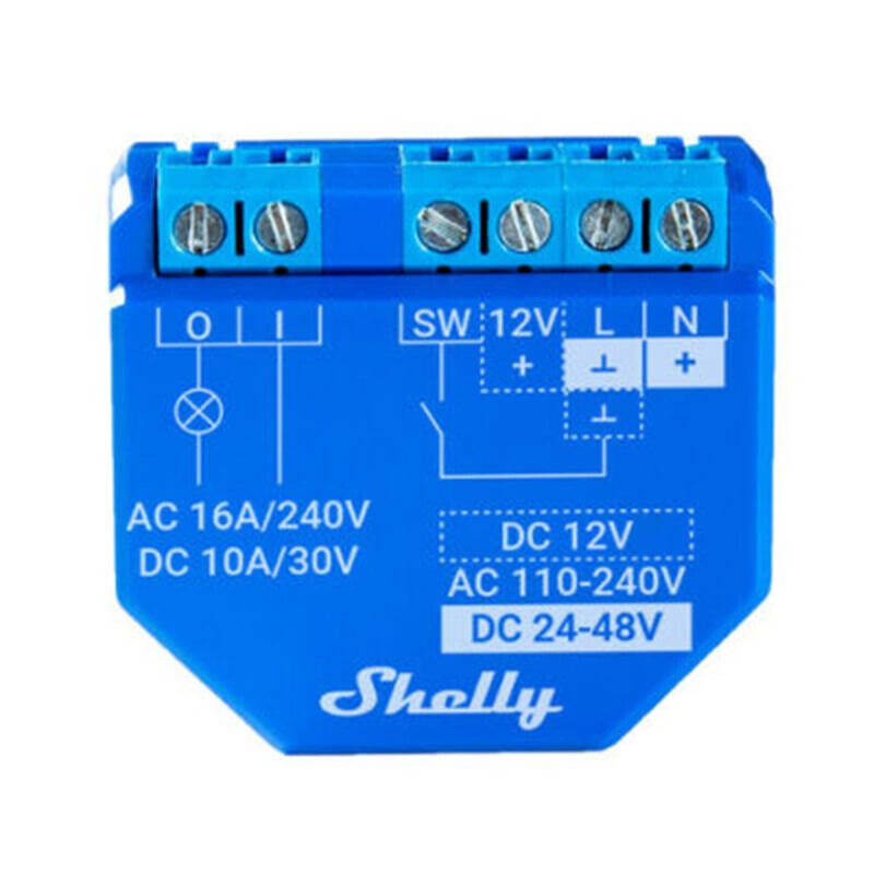 Shelly Plus 1 WIFI Potentiell-Fri Relä