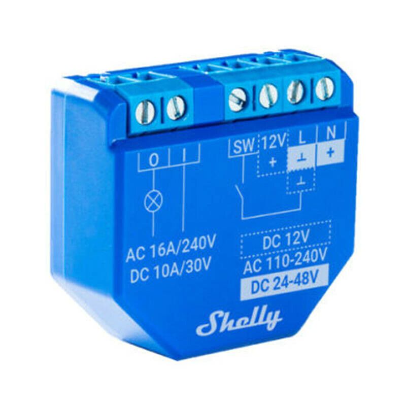 Shelly Plus 1 WIFI Potentiell-Fri Relä