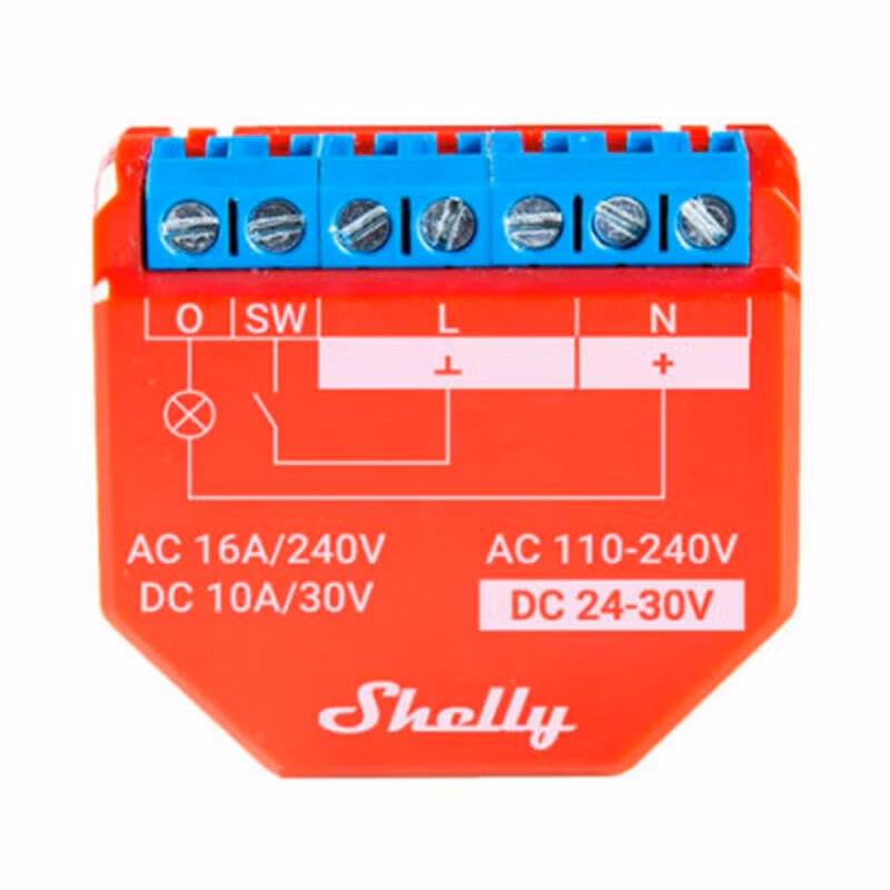 Shelly Plus 1PM WIFI Power Measuring Relay