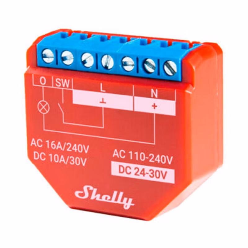 Shelly Plus 1PM WIFI Power Measuring Relay