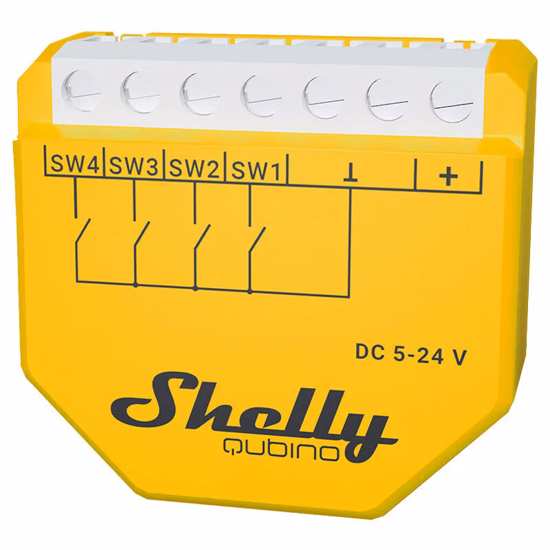 Shelly Qubino Wave i4 DC-controller