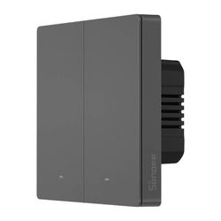 Sonoff M5 2C smart väggströmbrytare 2-kanal Grå