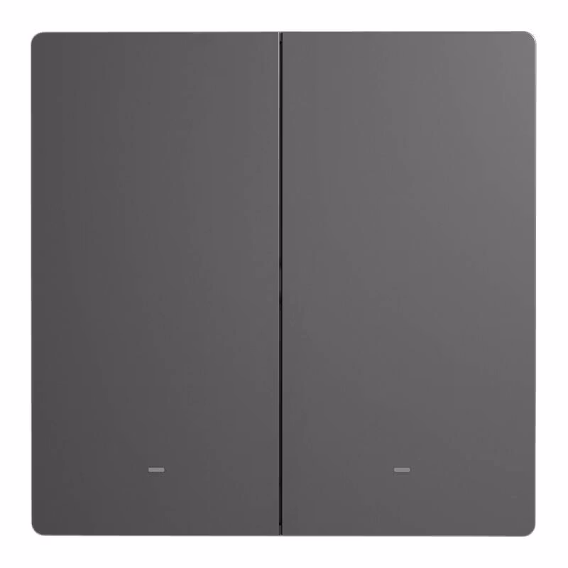 Sonoff M5 2C smart väggströmbrytare 2-kanal Grå