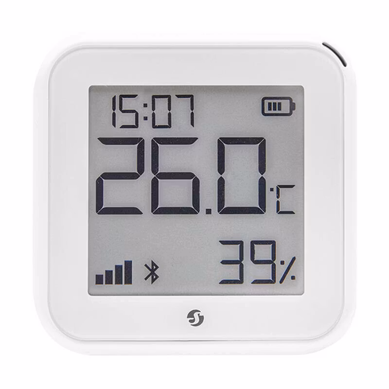 Shelly H&T gen3 temperatur- och luftfuktighetssensor Vit