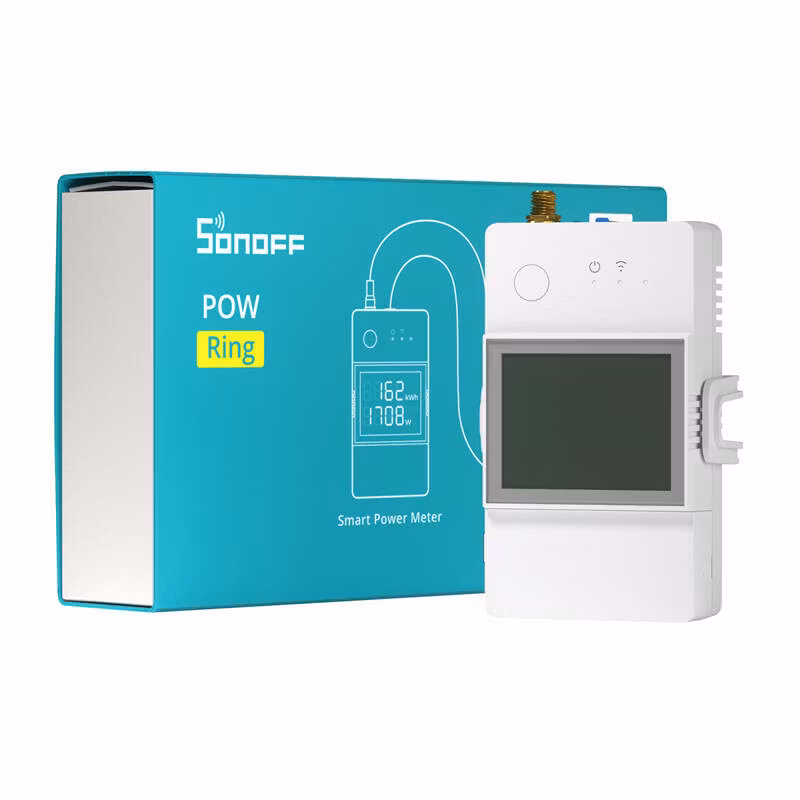 Electricity consumption meter 100A WiFi POW Ring SONOFF POWCT (current probe)