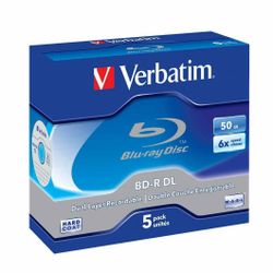 BD-DL 6x JC 50GB Verbatim 5 pieces