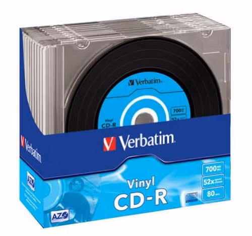 Verbatim CDR 52x SC 700MB Verbatim DL Vinyl 10 pieces