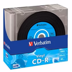 Verbatim CDR 52x SC 700MB Verbatim DL Vinyl 10 pieces