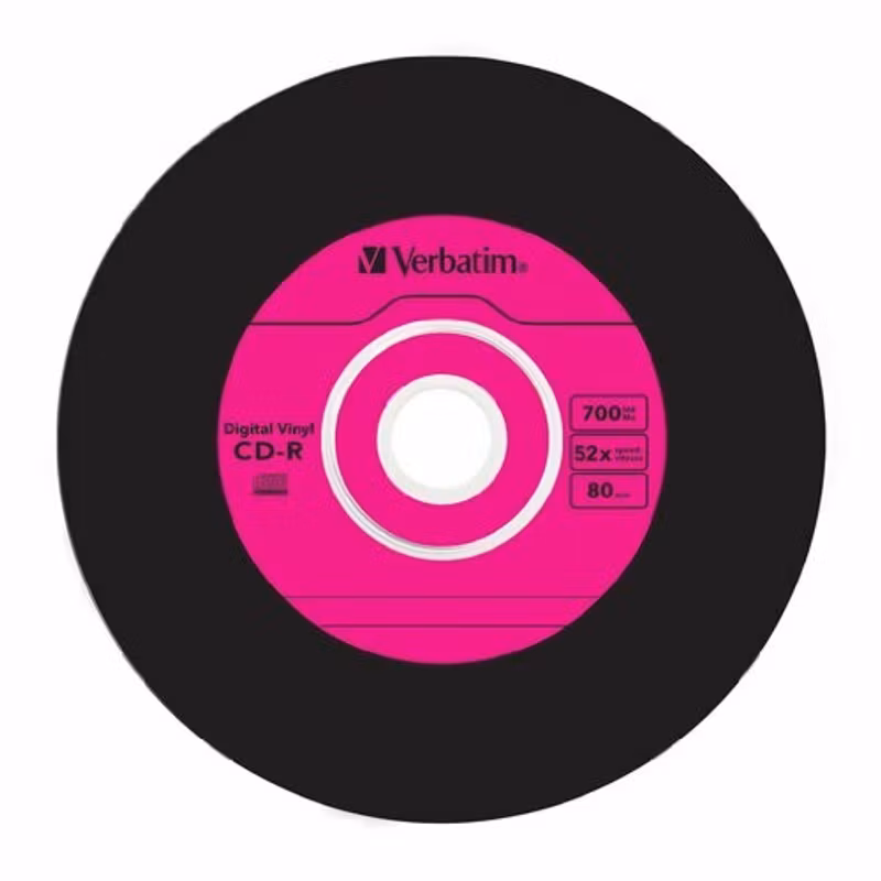 Verbatim CDR 52x SC 700MB Verbatim DL Vinyl 10 pieces