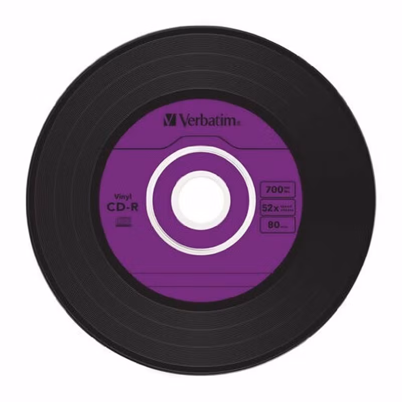 Verbatim CDR 52x SC 700MB Verbatim DL Vinyl 10 pieces