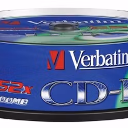 Verbatim CDR 52x CB 700MB Verbatim Protection 25 pieces
