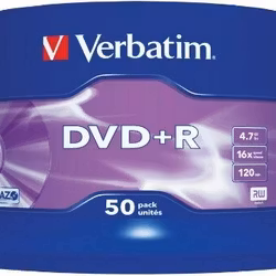 DVD+R 16x CB 4,7GB Verbatim 50 pieces