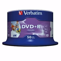 DVD+R 16x CB 4,7GB Verbatim Pr. 50 pieces