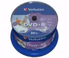 Verbatim DVD+R 16x CB 4,7GB 50-pack