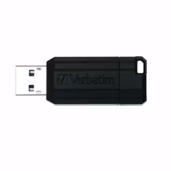 Verbatim USB 64GB 3/10 PStripe black