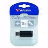 Verbatim USB 8GB 3/10 PStripe black
