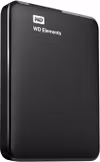 WD Elements Portable 4 TB - USB 3.0 - 2.5 - black