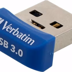 Verbatim NANO USB Drive 64 GB USB stick (blue)