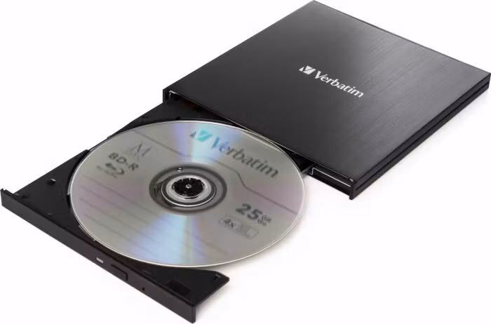 Verbatim Ultra HD 4K External Slimline Blu-ray-brännare