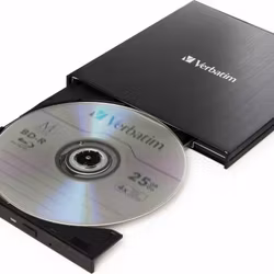 Verbatim Ultra HD 4K External Slimline Blu-ray-brännare