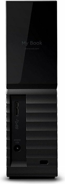 WD My Book 12 TB hard drive (black, micro-USB-B 3.2 (5 Gbit / s))