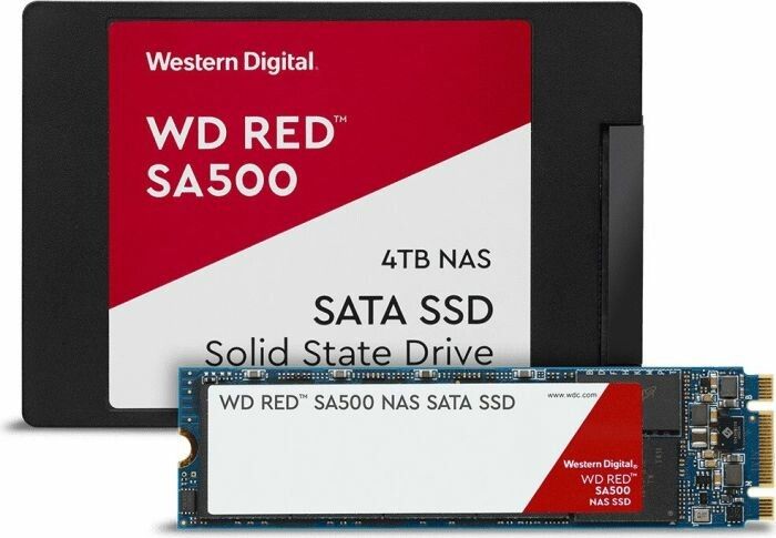 WD Red SA500 SSD 500GB Solid State Drive (SATA 6 GB / s, 2.5 ")