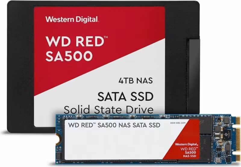 WD Red SA500 SSD 500GB Solid State Drive (SATA 6 GB / s, 2.5 ")