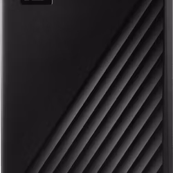 WD My Passport 4 TB, hard disk (black, micro-USB 3.2 B gene 1)