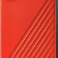 WD My Passport 4 TB, hard disk (red, Micro USB 3.2 B gene 1)