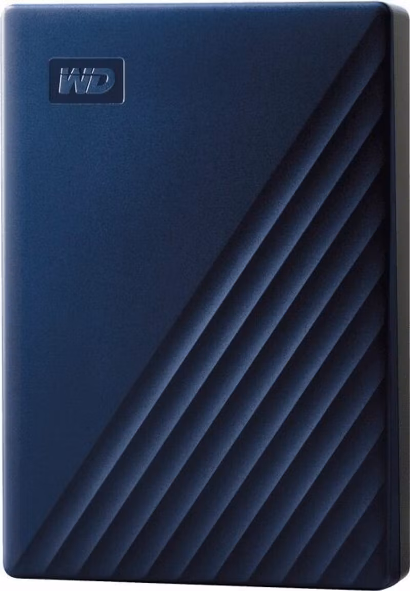 WD My Passport Ultra Mac extern hårddisk 5 TB Blå