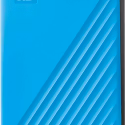 WD My Passport 4 TB, hard disk (blue, Micro USB 3.2 B gene 1)