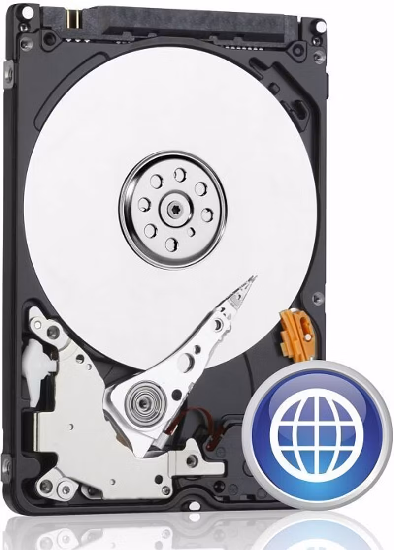 WD Blue 2 TB, hard drive (Shingled Magnetic Recording (SMR), SATA 6 Gb / s, 2.5 ")