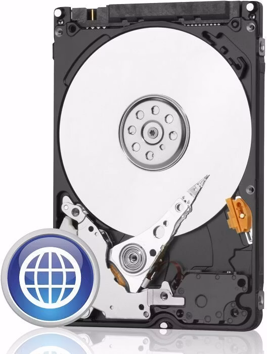 WD Blue 1 TB, Shingled Magnetic Recording (SMR), SATA 6 Gb / s, 2.5 "