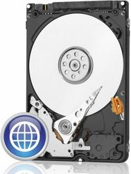 WD Blue 1 TB, Shingled Magnetic Recording (SMR), SATA 6 Gb / s, 2.5 "