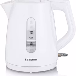 Severin WK 3411 Vattenkokare 1.0 liter Vit