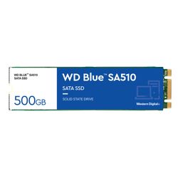 WD Blue SA510 500 GB - SSD - SATA - M.2 - blue/white